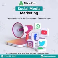 Target audience by job titles, company, industry and many more.
Alienspost is a social media manger that provides full service base on branding and social media marketing, we create well rounded stories in order to fulfill your goals. Our team  consists of people with different expertise and interest with a great number of project behind us. Along those project comes experience but knowledge as well in the field of internet marketing, programming, branding design and public relation. Alienspost gives many other type of services like freelancers, content writing, work from home, part time jobs etc. Post your project on Alienspost and let your business grow with much more speed.
For more information visit: https://alienspost.com/

#alienspostIndia #freelancers #onlinemarketing #digitalmarketinagency #SEO #SMM #businessbranding 