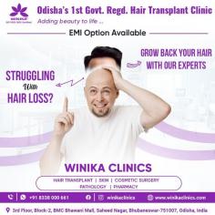 Don't let hair loss hold you back any longer! At "Winika Clinics", we understand the impact hair loss can have on your confidence and overall happiness. That's why our team of experts is dedicated to helping you regain not just your hair, but also your confidence and smile.With cutting-edge treatments and a compassionate approach, we specialize in male hair transplantation that promises results. Whether it's restoring your hairline or adding density to thinning areas, we tailor our treatments to meet your unique needs. 

See more: https://www.winikaclinics.com/