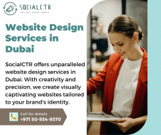 SocialCTR offers unparalleled website design services in Dubai. 