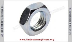 DIN 6915 Hex Nuts / ISO 7414 Hex Nuts manufacturers exporters suppliers in India https://www.hindustanengineers.org Mobile: +91-9888542291
