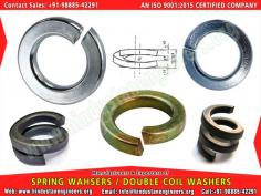 DIN 127A Spring Washer manufacturers exporters suppliers in India https://www.hindustanengineers.org Mobile: +91-9888542291
