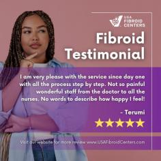 Find relief from fibroid symptoms at USA Fibroid Centers in Fairfax, Virginia. Our expert team offers non-surgical, outpatient fibroid treatment options tailored to your needs. USA Fibroid Center reviews attest to our transformative impact on lives. Say goodbye to pelvic pain, heavy periods, and other fibroid-related issues. Our state-of-the-art facilities and compassionate care ensure a comfortable and effective treatment experience. Schedule your consultation today and take the first step towards reclaiming your life from fibroids. Visit USA Fibroid Centers in Fairfax for personalized, effective fibroid treatment.