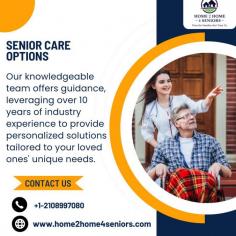 Discover comprehensive senior care options with Home to Home for Seniors. Our knowledgeable team offers guidance, leveraging over 10 years of industry experience to provide personalized solutions tailored to your loved ones' unique needs. Contact us today to explore your options!
