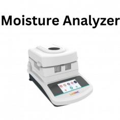 A moisture analyzer is a device used to measure the moisture content in various substances such as food, pharmaceuticals, chemicals, and other materials. It works by heating the sample and measuring the weight loss as moisture evaporates. The device typically consists of a balance or scale for weighing the sample, a heating element to dry the sample, and a sensor or mechanism to measure the weight loss accurately.
