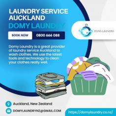 Domy Laundry is a great provider of laundry service Auckland to wash clothes. We use the latest tools and technology to clean your clothes really well. Plus, we use special things to kill germs and bacteria, making your clothes look brighter, softer, and cleaner.
Visit: https://domylaundry.co.nz/