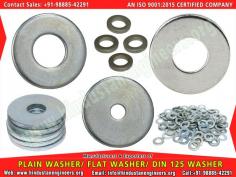 Plain Washers manufacturers exporters suppliers in India https://www.hindustanengineers.org Mobile: +91-9888542291
