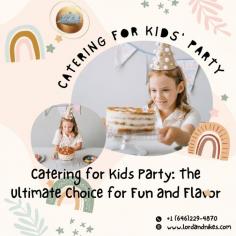 if you want to make your kid's party a blast, you need Lord & Nikes. We offer a variety of delicious and healthy food options that will please both kids and adults. From mini burgers and fries to pizza and pasta, we have something for everyone. Contact us today for the catering for kids party and let us make your kid's party a success.

