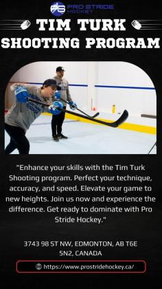 Enhance your hockey skills with the renowned Tim Turk Shooting program. Elevate your game through expert guidance and innovative techniques. Unleash your potential on the ice and dominate with precision. Join the elite ranks of players sharpening their skills with Prostridehockey.

Visit: https://www.prostridehockey.ca/

