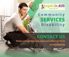 Community Services Disability are the leading quality NDIS services in Australia to support and assist people with medical conditions and disabilities. Angels In Aus is a not-for-profit community service organisation focused on the unique needs of the people of regional Australia.