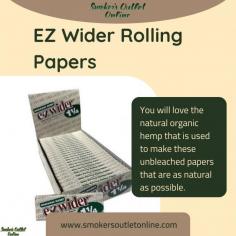Buy EZ-Wider Rolling Papers at Smokers Outlet Online

Want better rolling papers for your smoking? Go to Smokers Outlet! They have EZ-Wider rolling papers and more. These papers are top-notch, burn slowly, and are great for rolling up your favorite herbs or tobacco. Get them now for a smoother, better smoking time!

https://www.smokersoutletonline.com/ez-wider-rolling-papers-organic-hemp-1-1-4.html