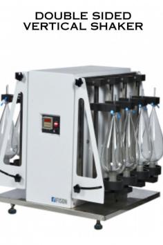 A Double Sided Vertical Shaker is a specialized laboratory instrument designed for simultaneous agitation or mixing of samples in multiple containers placed on two separate platforms, one on each side of the shaker.  Vertical and slanting shaking mode. 
