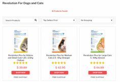 Buy Revolution For Dogs & Cats online with Vetsupply today. Revolution is a safe and simple monthly topical medication used to protect your dog or cat from heartworms, fleas, and ear mites.
