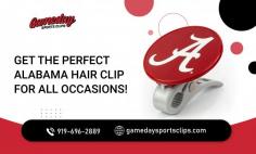 Get an Exclusive Alabama Hair Clip Online!

Enjoy every single moment of your occasions with our mess-free Alabama hair clip and show off your unique tone. Game Day Sports Clips accessories will fit any category of fur for crazy styles! Multicolor hair claws & mini hair claws, innovative hair, cute and convenient products. Add the final touches to your fur with clips that count as a chic feature to your hairdo. Achieve a polished look!
