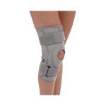Tynor hinged knee support in neoprene material provides optimal compression, more comfort, good grip, and better durability. It allows normal flexion and free movement of the knee joint and retains body heat for pain relief and quicker healing.

https://www.cureka.com/shop/pain-relief/supports-and-splints/knee-support/tynor-knee-support-hinged-neoprene-xxxl/