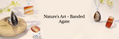 Civilizations such as the Egyptians, Greeks, and Babylonians held Banded Agate stones in high esteem, often using them for ornamental purposes and attributing transcendent qualities to their captivating presence. These stones are also referred to as "Earth Rainbow" due to the vibrant colours adorning their surface, which form distinct stripes. Interestingly, these colours are not merely superficial; they extend deep into the core of the stone. When an agate is sliced into thin disks, the bands reveal themselves in a mesmerising circular pattern.