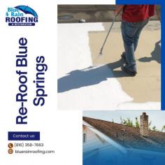 Revitalize your property with re-roofing services in Blue Springs. Blue Rain Roofing offers expert solutions to enhance durability and aesthetics. From assessment to completion, trust our team for seamless re-roofing tailored to your requirements. Visit bluerainroofing  for professional assistance.





