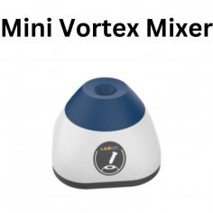 A mini vortex mixer is a laboratory device used to mix small volumes of liquids, typically in test tubes or small containers. It operates by creating a vortex, or swirling motion, in the liquid sample, which effectively mixes its components. These mixers are compact and often portable, making them convenient for use in various laboratory settings, including biology, chemistry, and medical labs.