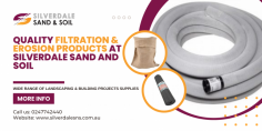 Quality Filtration & Erosion Products at Silverdale Sand and Soil