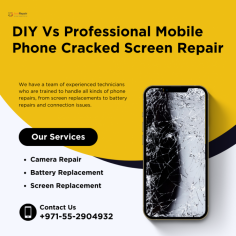  As you pick it up, expecting the worst, you see that your once flawless screen has a web of cracks on it. What happens next? You have to think about the best option for your mobile phone’s cracked screen repair.

