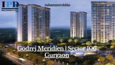 Godrej meridien is a high-rise residential project offering luxury Flats for Sale in Godrej meridien sector 106 Gurgaon. The project is partially ready for occupancy and is expected to be completed by September 2025.