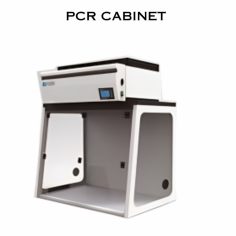 A PCR (Polymerase Chain Reaction) cabinet, also known as a PCR workstation or PCR hood, is a specialized piece of laboratory equipment designed to provide a clean, sterile environment for performing polymerase chain reaction experiments. 
