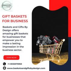 Baskets and Gifts By Design offers amazing gift baskets for businesses that empower you to make a lasting impression in the business sector. Whether you're expressing gratitude to clients, acknowledging the efforts of your staff, or commemorating business milestones, our gift baskets are the perfect tool to strengthen your business relationships. We also offer Branding and Customized Labels for your business gifting options. Visit our website to explore our offerings now!
