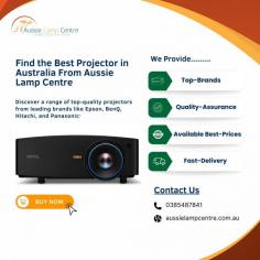 Looking to elevate your visual experience? Choose Aussie Lamp Centre for unparalleled access to top projector brands like Epson, BenQ, Hitachi, and Panasonic· Buy projectors hassle-free and explore the best projectors in Australia online! With our extensive range, buying projectors online has never been easier· Why Choose Us? At Aussie Lamp Centre, we prioritize quality, affordability, and customer satisfaction, ensuring you find the perfect projector to suit your needs· Elevate your presentations, movie nights, or gaming sessions with our superior projector solutions· Whether you're a professional or a home user, Aussie Lamp Centre has you covered· Shop now and experience the difference! 

Visit us: https://www.aussielampcentre.com.au/projectors.html