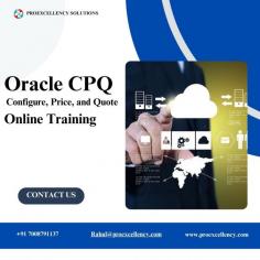 Unlock the power of Oracle CPQ Online Training and propel your career to new heights with our comprehensive program. Whether you're a seasoned professional looking to expand your skill set or a newcomer eager to delve into the world of Oracle CPQ, our training is tailored to meet your needs.
Our expert-led courses cover everything from the fundamentals to advanced techniques, ensuring you gain a deep understanding of Oracle CPQ application. With hands-on exercises and real-world scenarios, you'll develop practical skills that you can apply immediately in your role.
By enrolling in our Oracle CPQ training, you'll not only enhance your proficiency but also increase your market value. Earn a prestigious Oracle CPQ certification and demonstrate your expertise to employers worldwide. Stand out in the competitive job market and open doors to lucrative career opportunities.