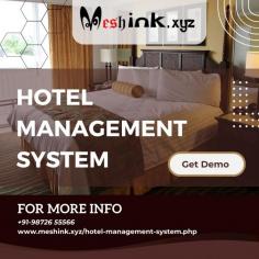 Hotel Management System is a software which solution designed to the operations of a hotel or hospitality business. It's include modules for managing reservations, guest information, room assignments, housekeeping, billing, and reporting.