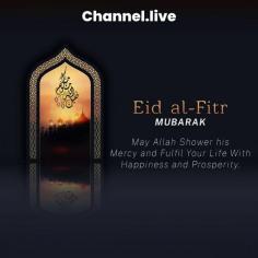 "Celebrate Eid al-Fitr with Channel.live!

As the joyful occasion of Eid al-Fitr approaches, Channel.live is here to make your festivities even more memorable. Explore our app to discover a myriad of ways to share the spirit of Eid with your loved ones! From vibrant Eid-themed videos to heartwarming messages and greetings, Channel.live offers a diverse range of content to help you spread happiness and unity during this special time. Whether you're sharing recipes for traditional Eid delicacies or broadcasting live celebrations from around the world, our platform is your ultimate companion for all things Eid al-Fitr.Join us in embracing the spirit of togetherness and celebration with Channel.live this Eid al-Fitr!