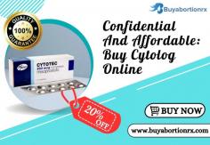 Discover a best and safe way to buy cytolog online for an unplanned pregnancy termination. Our trusted pharmacy offers discreet shipping and authentic pills. Order now for fast delivery and 24x7 customer service. Take control of your reproductive health with Cytolog online. Get special deals with 20%off—buy today!

Visit Us: https://www.buyabortionrx.com/cytolog