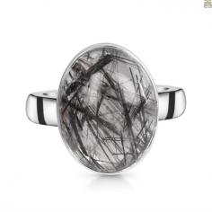 Black Rutile Ring - A Perfect Blend Of Beauty


Black Rutile is also popular as black rutilated quartz, a type of quartz gemstone containing needle-like insertions of black or dark brown rutile. It is a unique gemstone famous for its fascinating appearance and metaphysical properties. Black Rutile is formed when rutile needles become trapped within quartz during the gemstone's formation process. These insertions create beautiful patterns that vary in intensity, density, and distribution. Black Rutile has a Mohs hardness rating of 7, making them comparatively durable and suitable for various types of Black Rutile Jewelry. It is believed that black rutile possesses many strong energies and provides several benefits to the wearer.