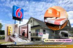 Discover comfort and convenience at Kamloops motels. Located in the heart of British Columbia's interior, Kamloops motels offer budget-friendly accommodation options with easy access to local attractions and outdoor activities. Whether you're traveling solo, with family, or for business, you'll find a range of motels in Kamloops to suit your needs. 

Visit: https://www.motel6.com/en/home/motels.bc.kamloops.5734.html
