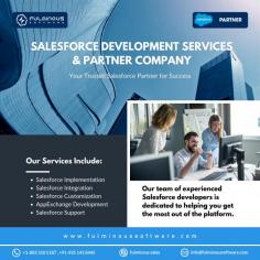 Top Salesforce Consulting Services by Fulminous Software

Salesforce business consulting services of Fulminous can help you revive your company business strategies, and improve your interactions with customers. Connect with Fulminous to enjoy Salesforce limitless possibilities and powers to boost productivity and optimise results.
