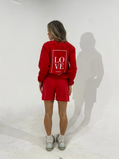 Perfect Pair: Coordinating Shorts and Top Set

Meet The Love Sweat Short. Your new cotton fleece essential lounge short that pairs seamlessly with The Love Crew. Featuring an adjustable waist band and a buttery soft fabric. 

Features: 

- Unisex

- Fits true to size, we recommend sizing up for an oversized look 

See More: https://shopjaunty.com/collections/sets
