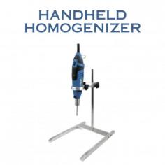 Handheld Homogenizer NHHH-100 is a powerful, lightweight equipment used to rapidly homogenize, disperse and disintegrate biological samples within various sized containers to distribute particles evenly. Equipped with different rotors, it helps process samples ranging from 0.1 ml to 250 ml. With high speed, it rapidly processes the sample preparation of biological samples using mechanical shearing.