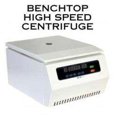 Benchtop High Speed Centrifuge NHSC-100 is an ergonomic centrifugation system that enables separation of solutes and various routine samples at higher speed. The brushless induction motor with frequency drive provides gradual separation of components with less turbulence and low noise.