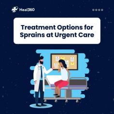 Fast-track your recovery with treatment options for sprains at urgent care! Our skilled professionals provide efficient care and personalized treatment plans to alleviate pain and promote healing. Explore our services today and say goodbye to sprain discomfort. #UrgentCare #SprainRelief #TreatmentOptions