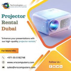 Searching for cost-effective Projector Rental in Dubai? VRS Technologies LLC offers premium Projector Rentals at budget-friendly prices. Contact us at +971-55-5182748. Visit: https://www.vrscomputers.com/computer-rentals/projector-rentals-in-dubai/