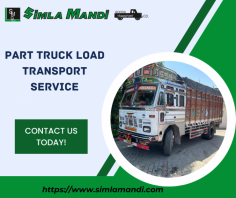 Experience hassle-free part truck load services at reasonable prices. It is the best choice for businesses looking for an affordable way to send small quantities of goods because it allows multiple shippers to split the load and only pay for the specified space. Hire a professional team of  Simla Mandi Goods Transport Co. now!