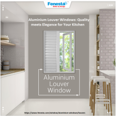 Transform your kitchen ambiance with Fenesta Aluminium Louver Windows, striking the ideal balance between premium craftsmanship and refined style. Designed to facilitate optimal ventilation, these windows not only enhance your cooking space but also add a touch of sophistication to your home decor. Visit https://www.fenesta.com/window/aluminium-windows/louvers