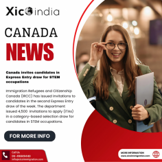 Canada invites candidates in Express Entry draw for STEM occupations
