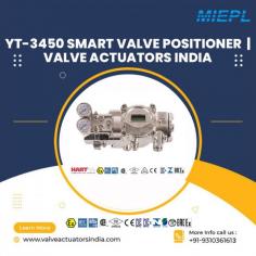 "YT-3450 Smart Valve Positioner accurately controls valve stroke, according to input signal of 4~20mA being delivered from controller.

Enhance your industrial operations with the YT-3450 Smart Valve Positioner  by Valve Actuators India. This advanced device ensures precise control and positioning of valves, optimizing efficiency and productivity. Discover how the YT-3303 can revolutionize your workflow and streamline your processes today.

For any Enquiry Call at : +91-9310361613, Email at : info@valveactuatorsindia.com, Website : www.valveactuatorsindia.com"
