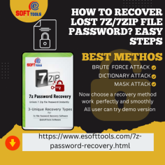 If you're looking to extract a 7z file without the password, your only recourse is to retrieve the password itself. You can accomplish this task using eSoftTools 7z Password Recovery software. This tool employs a straightforward and efficient technique to recover lost 7Z/7Zip file passwords safely. 