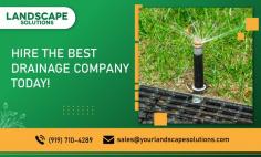 Get the Perfect Drainage Solution with Our Experts!

Landscape Solutions works closely with ground investigation consultants to make sure that all of the risks associated with infiltration are identified and adequately mitigated as part of our layout. At the best drain company, we deliver a full spectrum of problem-solving services in general drainage for both residential and commercial customers. Expert care and reliable results!
