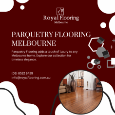 Classic Elegance Parquetry Flooring in Melbourne

Enrich your surroundings with the timeless charm of Parquetry Flooring  Melbourne. Crafted with meticulous attention to detail, our parquetry flooring adds a touch of sophistication to any interior. Explore our diverse range of patterns and finishes at Royalflooring.com.au to discover the perfect complement to your home décor.