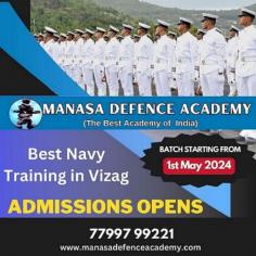Welcome to our channel! At Manasa Defence Academy, we pride ourselves on providing the best navy training in Vizag. Our highly skilled instructors are dedicated to preparing you for a successful career in the Indian Navy. With state-of-the-art facilities and comprehensive training programs, we ensure that all our students are fully equipped to excel in their future endeavors. Join us at Manasa Defence Academy and take the first step towards a rewarding and fulfilling career in the navy.