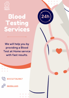 Looking for a blood testing at home? Get the best nurses, skills, and care you deserve, starting at AED99. 
