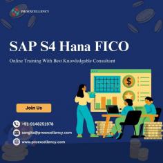 Unlock the power of SAP S/4HANA Finance and Controlling (FICO) with our comprehensive online training program. Our SAP S/4HANA FICO course is designed to equip you with the essential skills and knowledge needed to excel in the dynamic world of finance and controlling. Whether you're a beginner looking to kickstart your career or a seasoned professional aiming to enhance your expertise, our training offers something for everyone.

At Proexcellency, we understand the importance of staying ahead in today's competitive business landscape. That's why our SAP S/4HANA FICO Training curriculum is carefully crafted by industry experts to ensure maximum relevance and applicability. From mastering financial accounting processes to gaining insights into cost management and profitability analysis, our course covers it all.

Join us today and take the first step towards mastering SAP S/4HANA Finance and Controlling. Invest in your future with Proexcellency and unlock a world of possibilities in the realm of finance and controlling.

Contact Us for details.
Mail: Rahul@proexcellency.com  | Info@proexcellency.com
Call: +91-7008791137 | 9008906809
