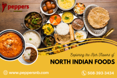 Experience the authentic flavors of North Indian cuisine at Peppers Indian Cuisine. Indulge in a culinary journey through aromatic spices and delectable dishes. Explore our menu and savor the richness of North Indian food today!